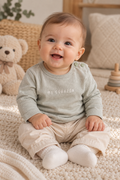 Pull bébé Zeeman vert sauge – 62cm