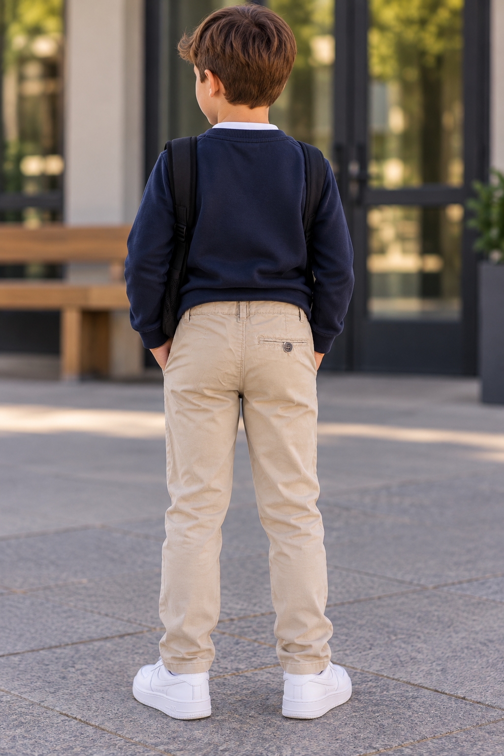 Pantalon chino beige garçon – H&M