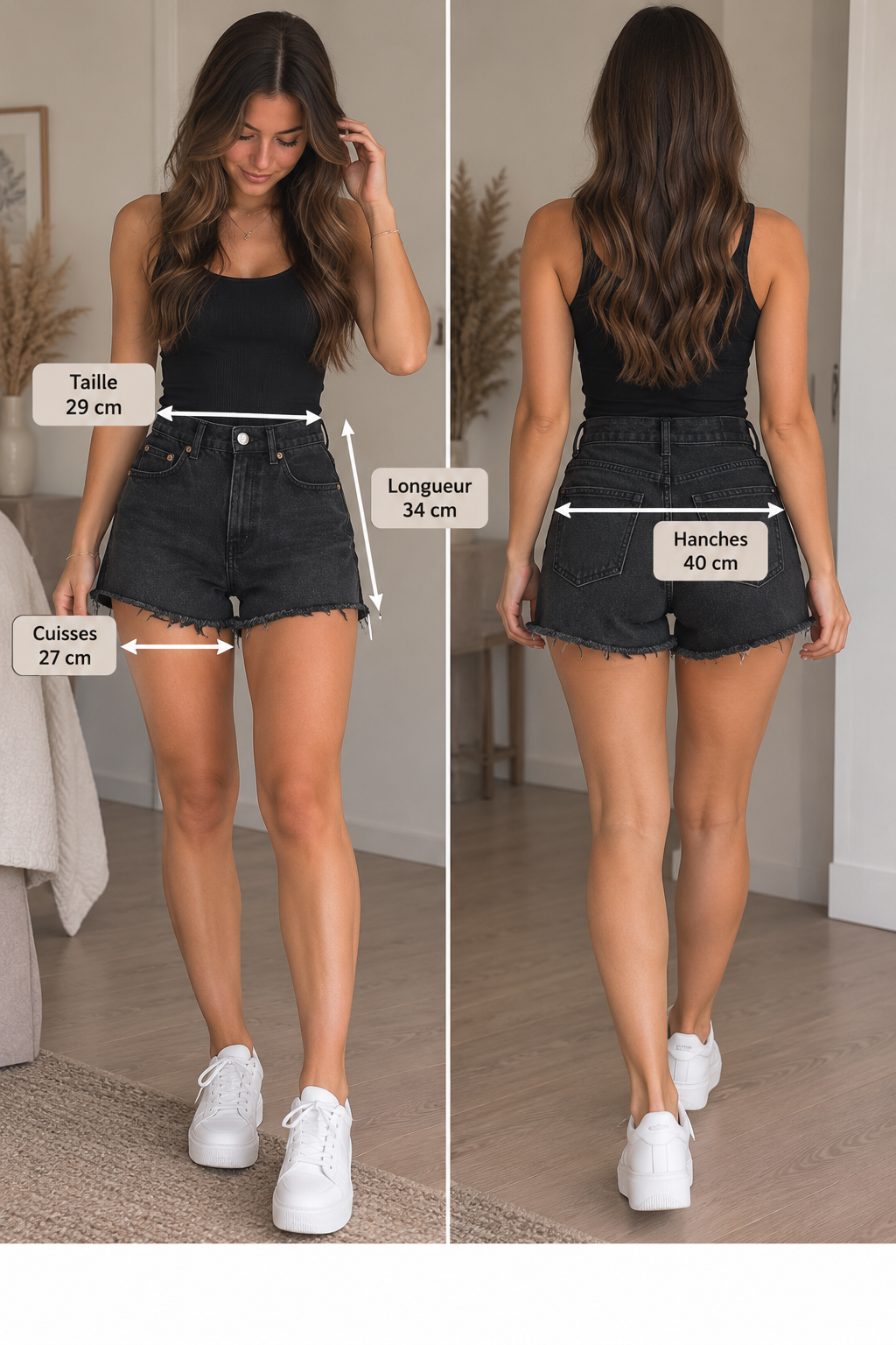 Short en jean - Zara
