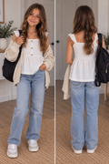 Blouse blanche Kiabi fille – 12 ans / 146-152 cm